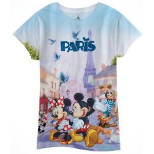 Paris - Epcot Disney & Friends T-Shirt -M